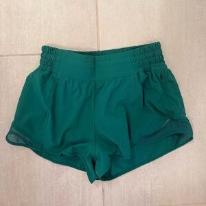 lululemon athletica Teal-Style Athletic Shorts